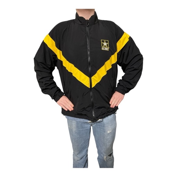 Army PT Jacket APFU Physical Fitness Winter Uniform - Used - Picture 2 of 8